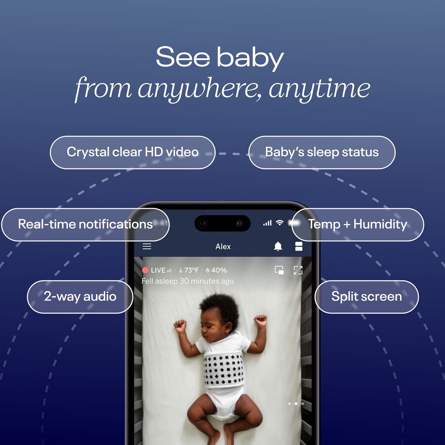 Nanit Pro Complete Baby Monitoring System, , large image number 2