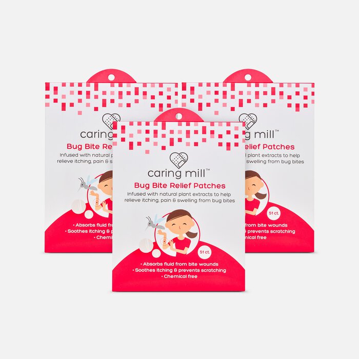 Caring Mill™ Bug Bite Relief Patches, 51 ct. (3-Pack), , large