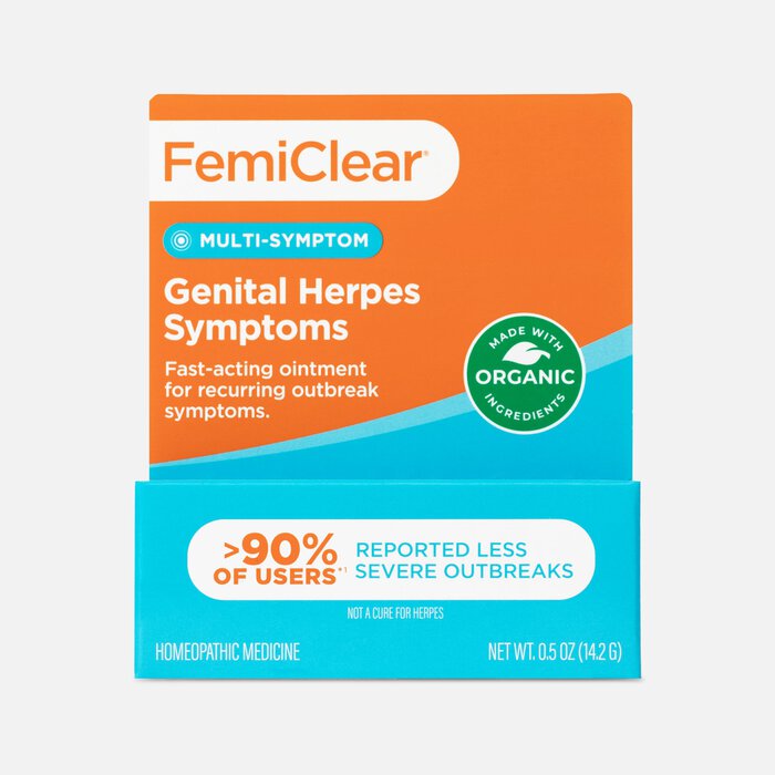 FemiClear Genital Herpes Ointment, Multi-Symptom, .5 oz., , large