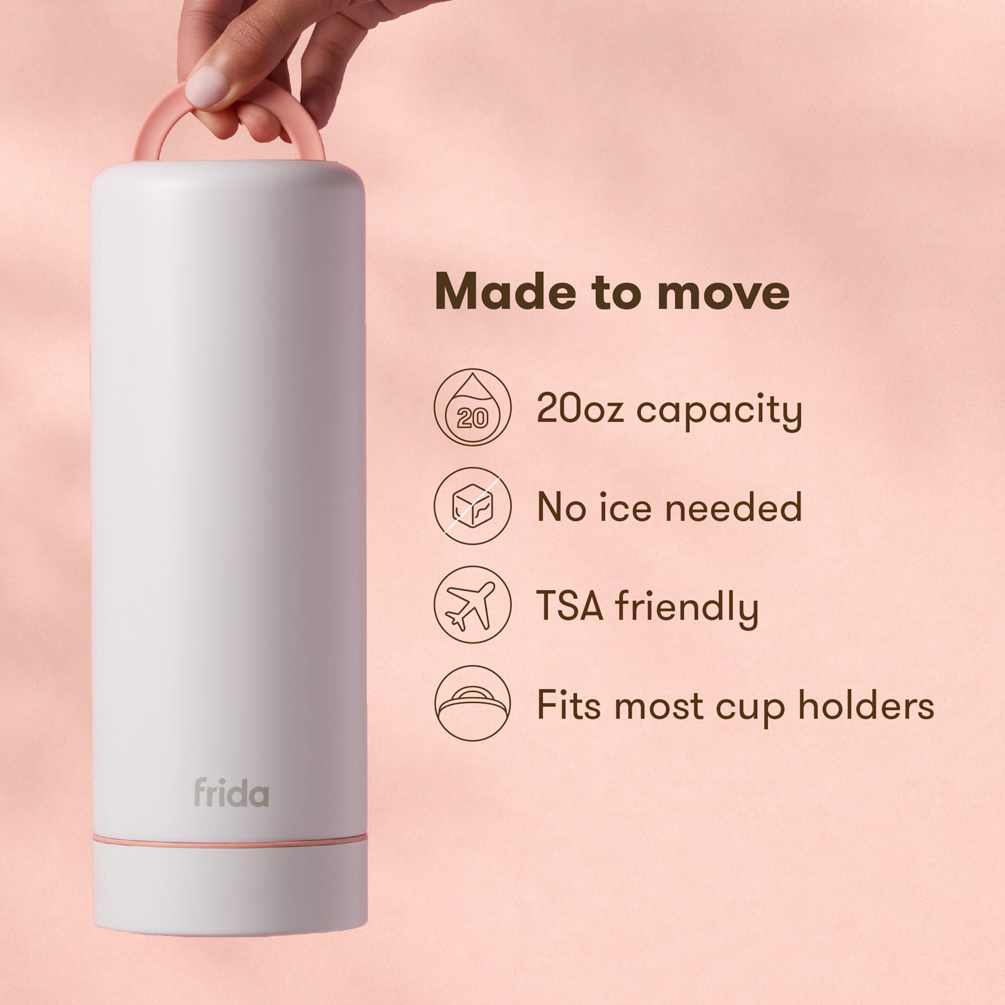 Frida Mom Flow + Go Breastmilk Cooler, 20 fl. oz., , large