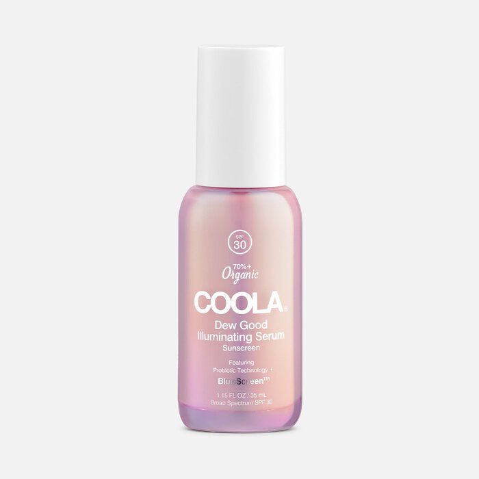 COOLA Dew Good Illuminating Serum Sunscreen with Probiotic Technology - SPF 30, 1 oz., , large