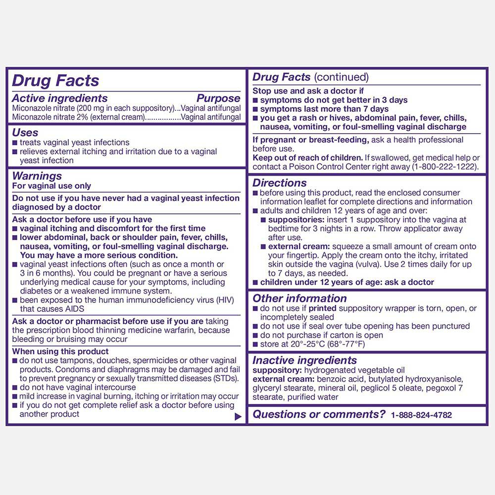 Vagistat 3-Day Vaginal Antifungal Treatment, , large