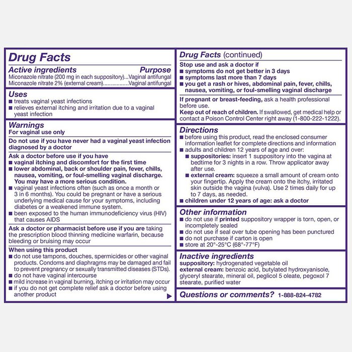 Vagistat 3-Day Vaginal Antifungal Treatment, , large