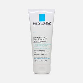 La Roche-Posay Effaclar Duo Acne Face Wash with Benzoyl Peroxide, 6.7 fl oz.