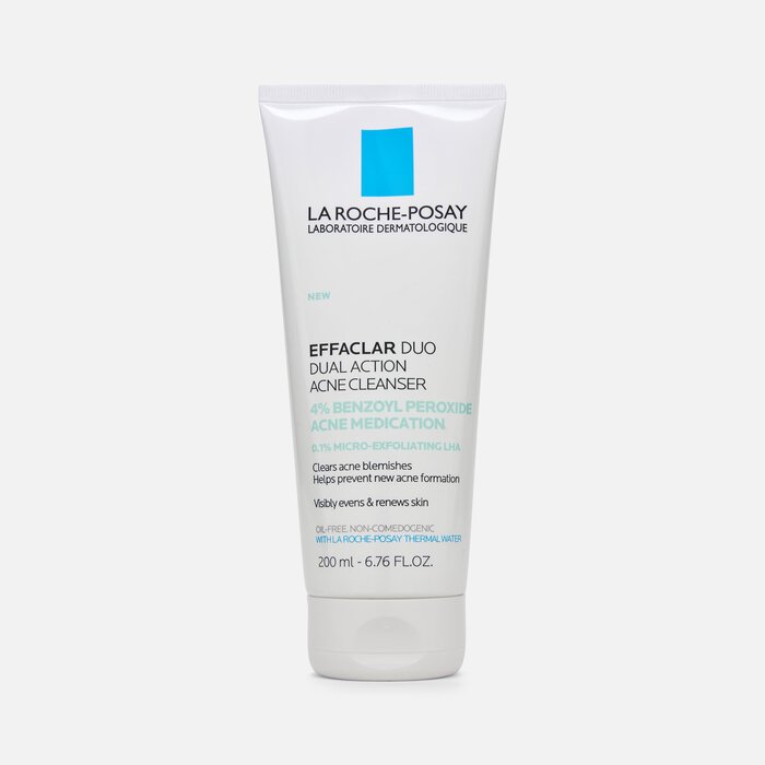 La Roche-Posay Effaclar Duo Acne Face Wash with Benzoyl Peroxide, 6.7 fl oz., , large