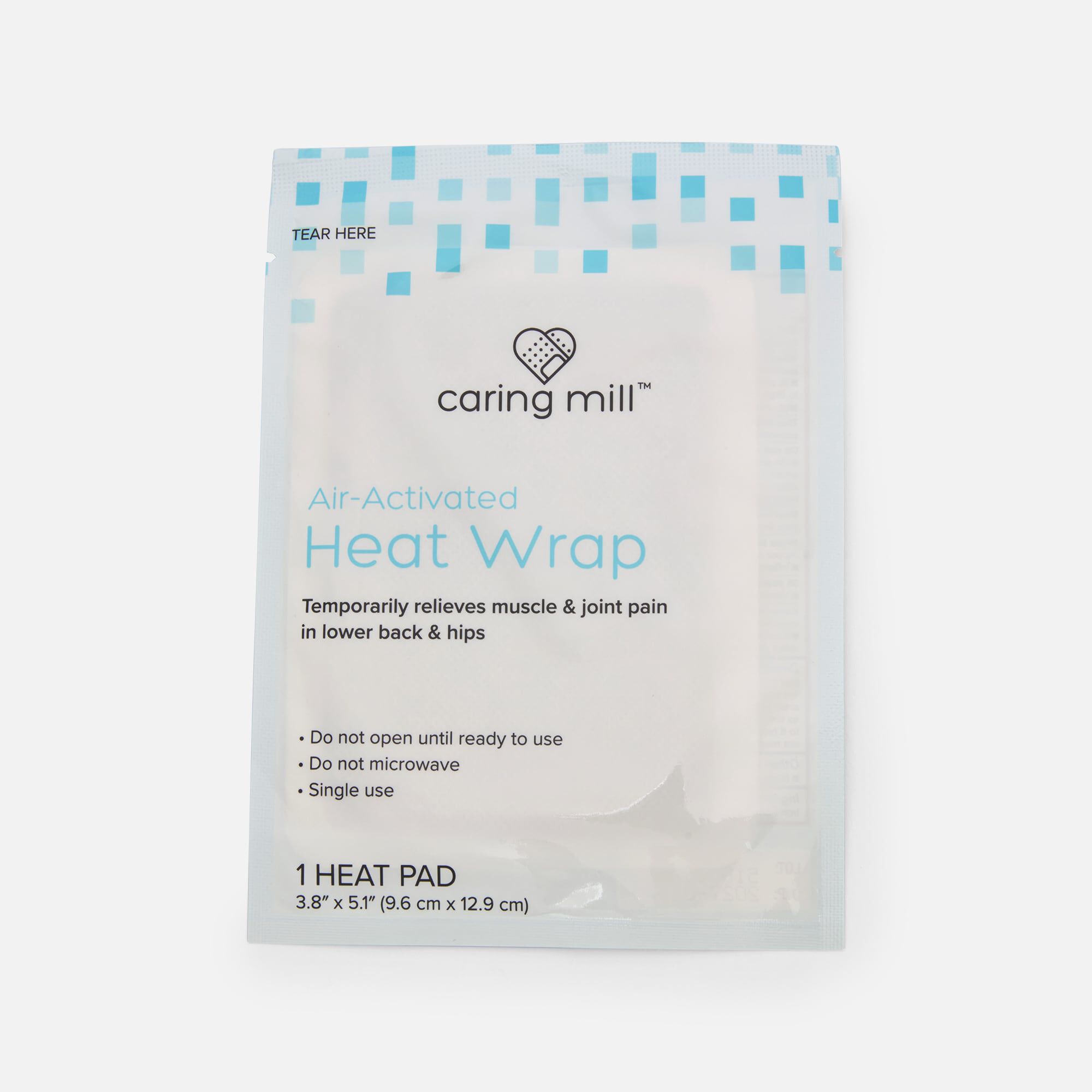 Caring Mill™ Air-Activated Back Heat Wrap, 10 Treatments, , large