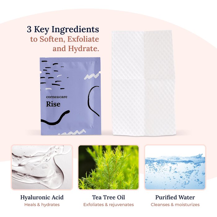 CorneaCare Rise Eyelid Wipes, 30 ct., , large