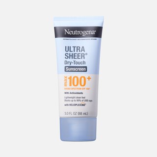 Neutrogena Ultra Sheer Dry-Touch Sunscreen Max SPF 100+, 3 oz. Tube