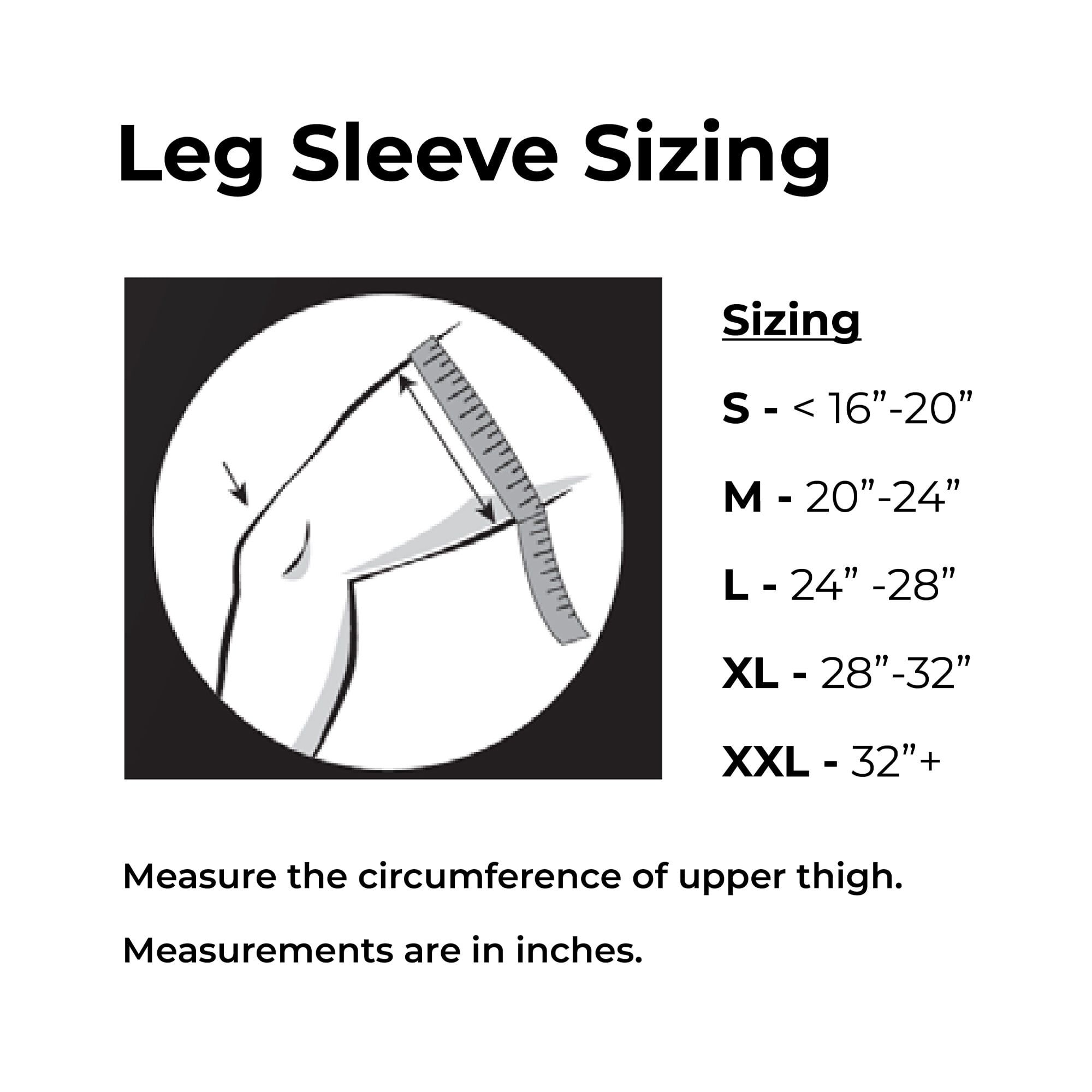 Reparel Leg Sleeve, Black, , large