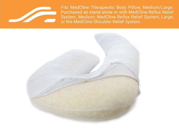 MedCline Therapeutic Body Pillow Cover, M/L, , large