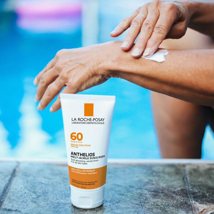 La Roche-Posay Anthelios Melt-In Milk Sunscreen, SPF 60, 3.04 fl oz., , large