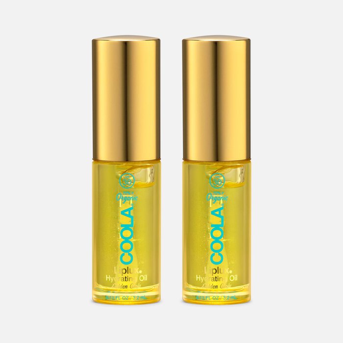 COOLA Classic Liplux Organic Hydrating Lip Oil Sunscreen SPF 30, .11 fl oz. (2-Pack), , large