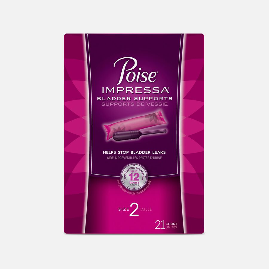 Poise Impressa Incontinence Bladder Support for Women, Bladder Control, 21 ct., , large image number 0
