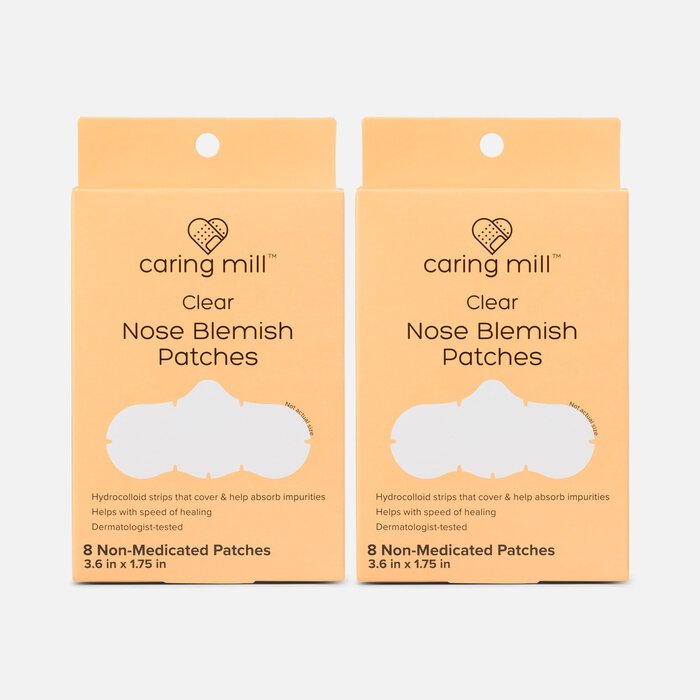 Caring Mill™ Nose Blemish & Clarifying Hydrocolloid Strips, 8 ct. (2-Pack), , large