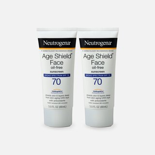 Neutrogena Age Shield Face Sunscreen with SPF 70, 3 oz. (2-Pack)