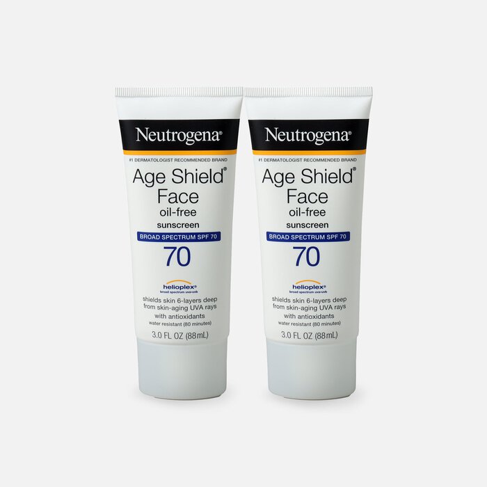 Neutrogena Age Shield Face Sunscreen with SPF 70, 3 oz. (2-Pack), , large