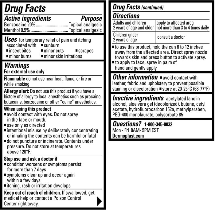Dermoplast Pain Relief Spray, 2.75 oz., , large