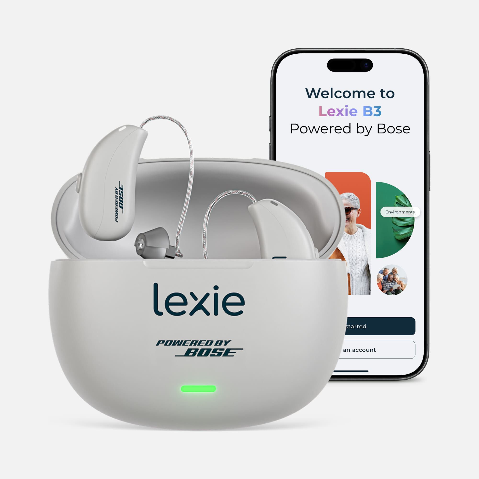 Lexie B3 OTC Hearing Aids Powered by Bose®, , large