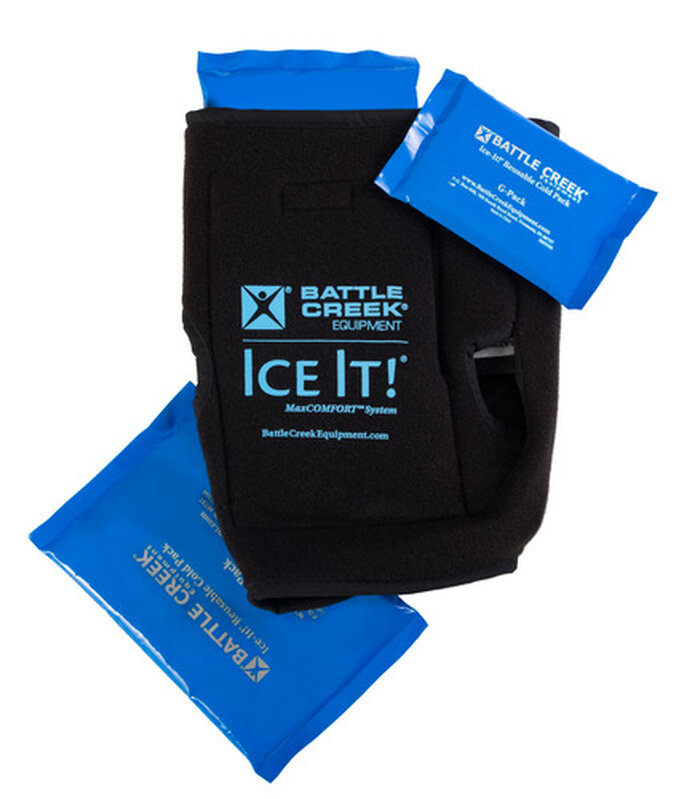 Battle Creek Ice It! ColdCOMFORT Ankle/Elbow/Foot System 10.5" x 13", , large