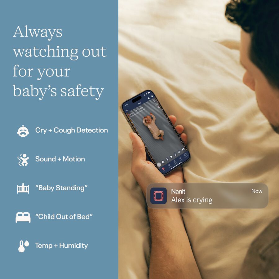 Nanit Pro Camera & Wall Mount Baby Monitor, , large image number 3