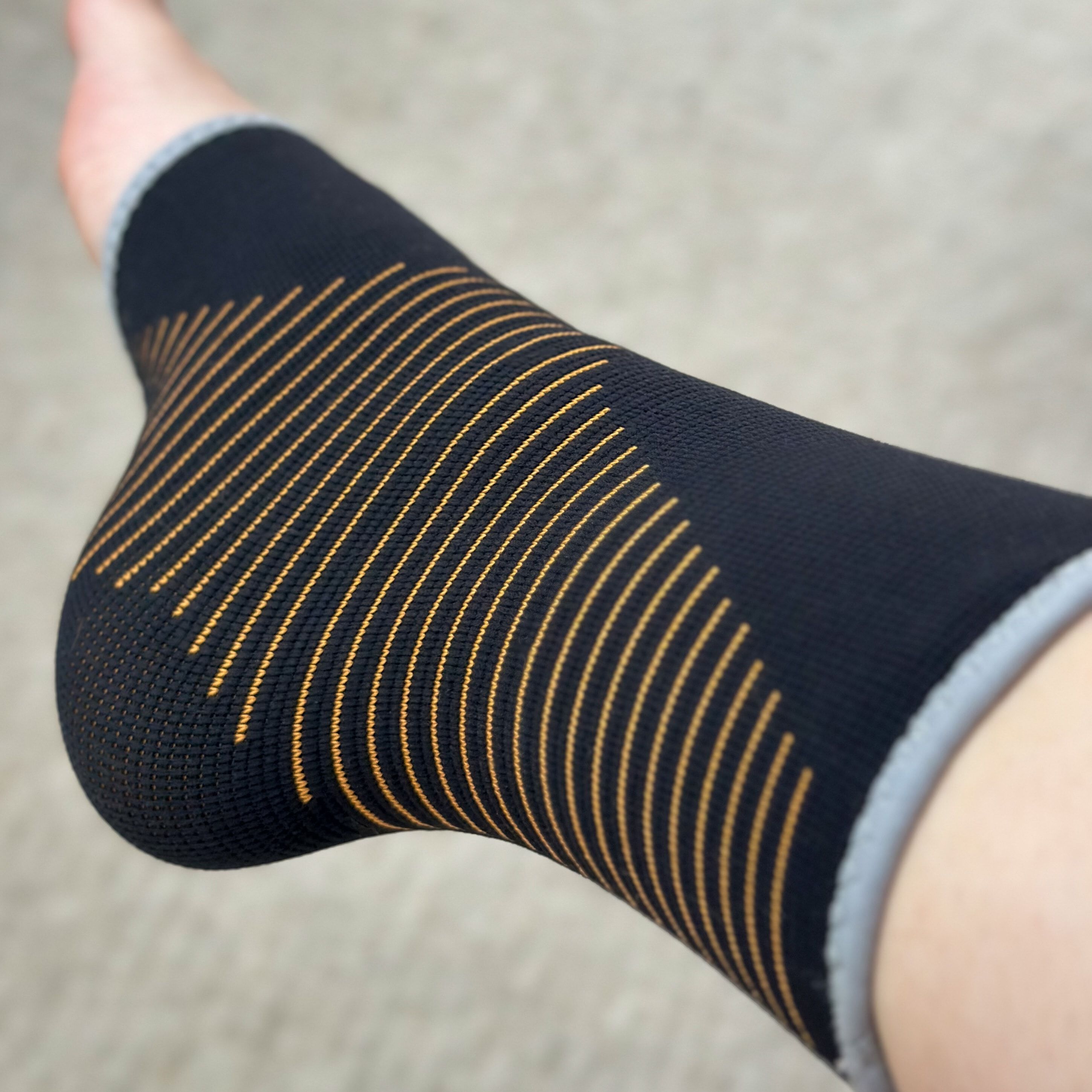 Caring Mill™ Copper-Infused Ankle Brace Compression Sleeve, L/XL, , large