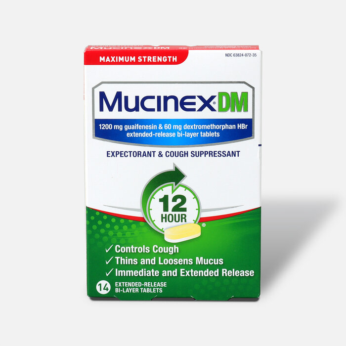 Mucinex Max Strength Extended Release Bi-Layer Tablets, 14 ct., , large