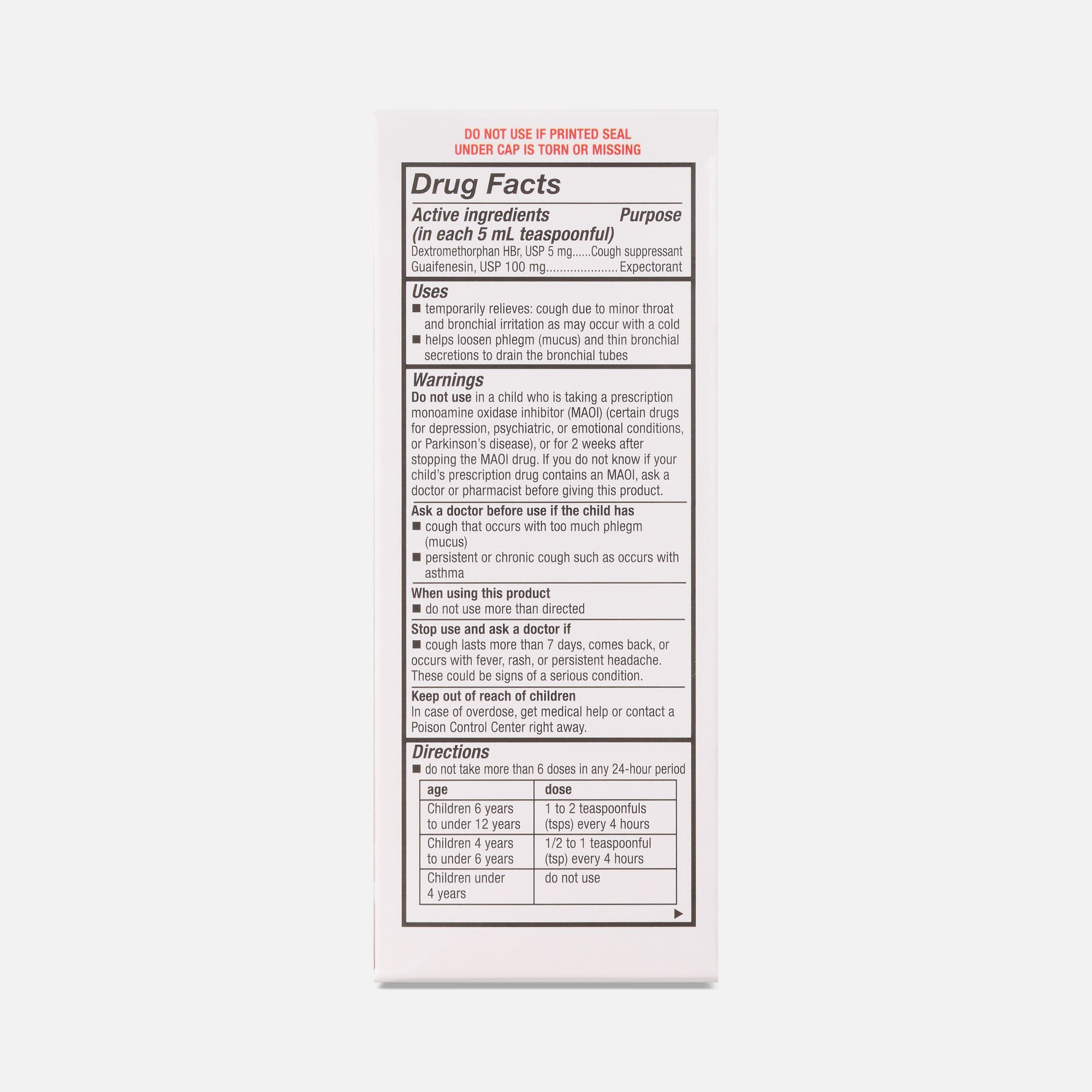 Caring Mill™ Children's Mucus Relief Multi-Symptom Cold, Cherry Flavor, 4 oz., , large