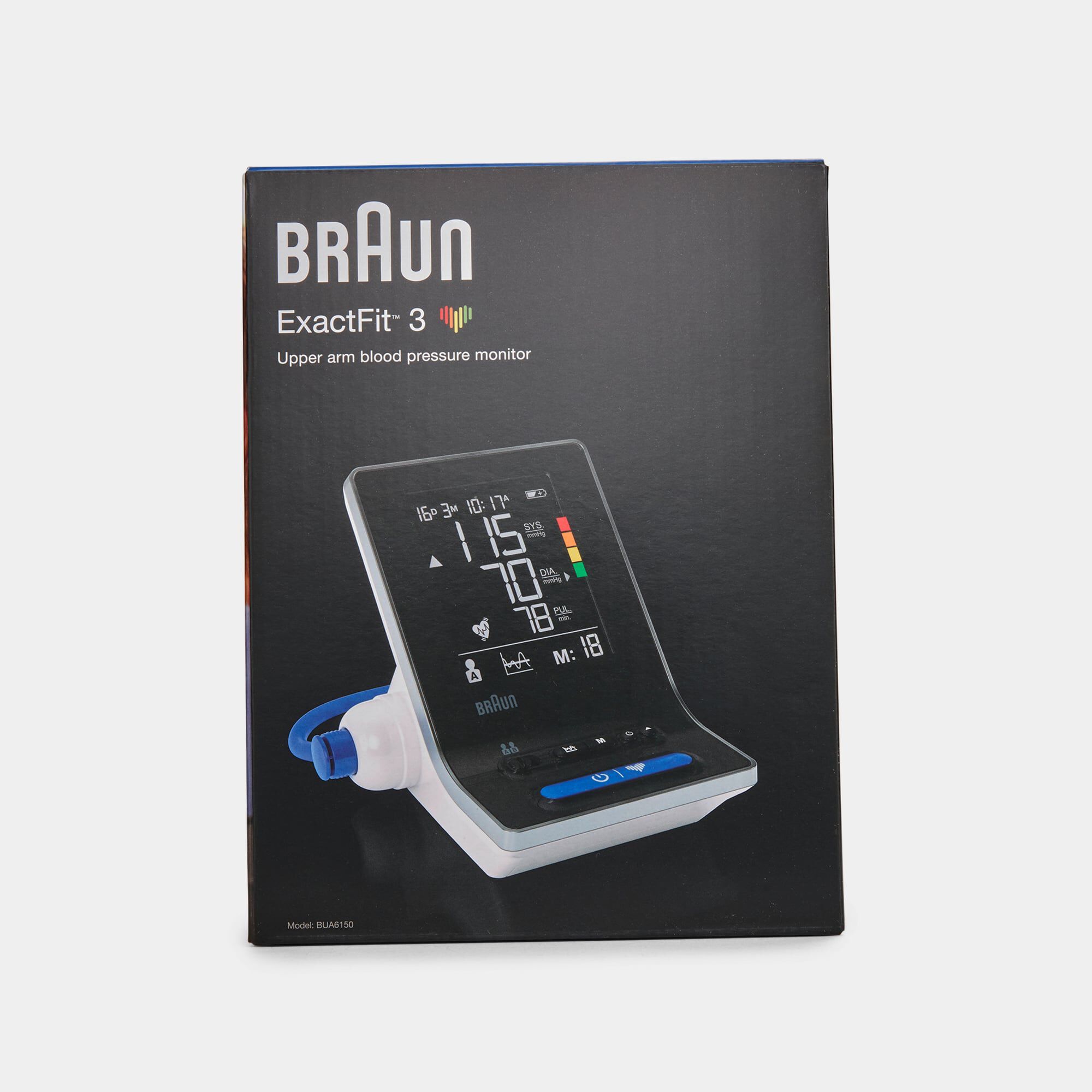 Braun ExactFit 3 Upper Arm Blood Pressure Monitor, , large