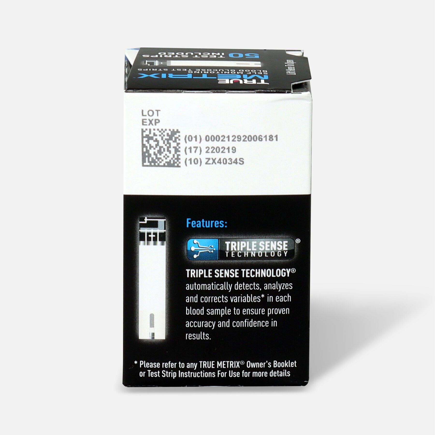 TRUE Metrix Blood Glucose Test Strips, , large