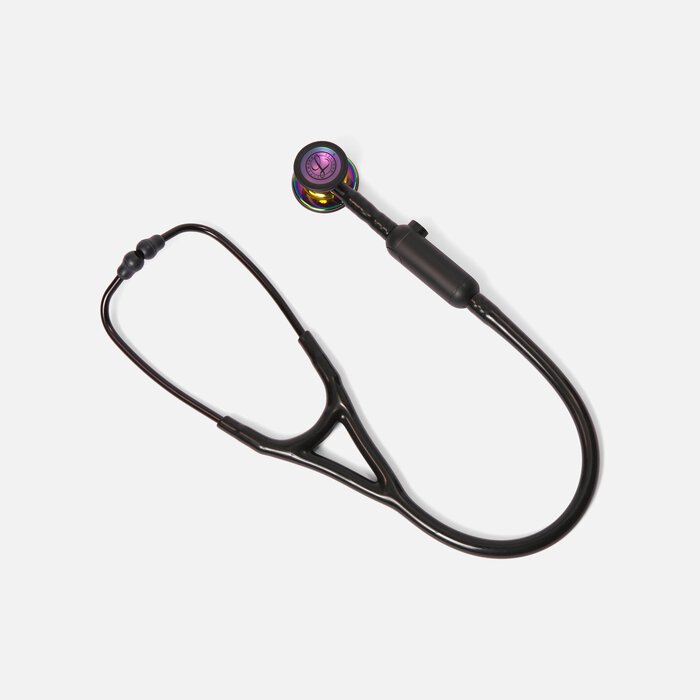 Littmann Core Digital Stethoscope High Polish Rainbow Chestpiece, , large