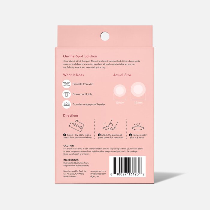 Rael Beauty Miracle Patch Invisible Spot Cover, 48 ct., , large