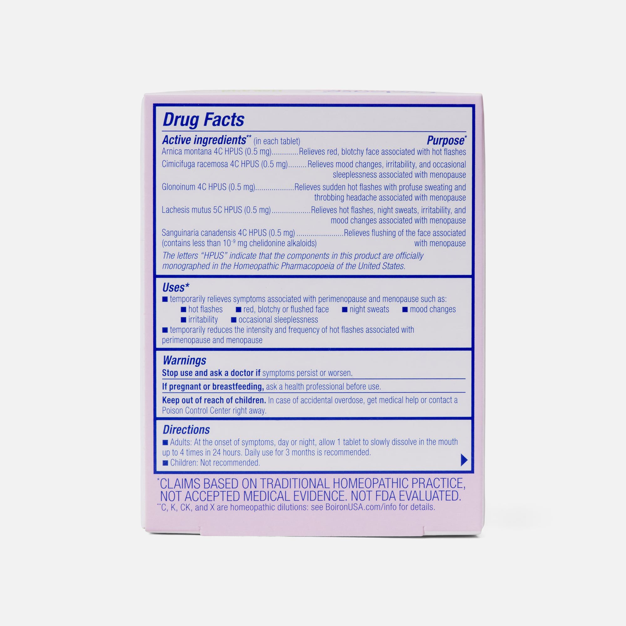 Boiron Cyclease Menopause Tablets, 60 ct., , large
