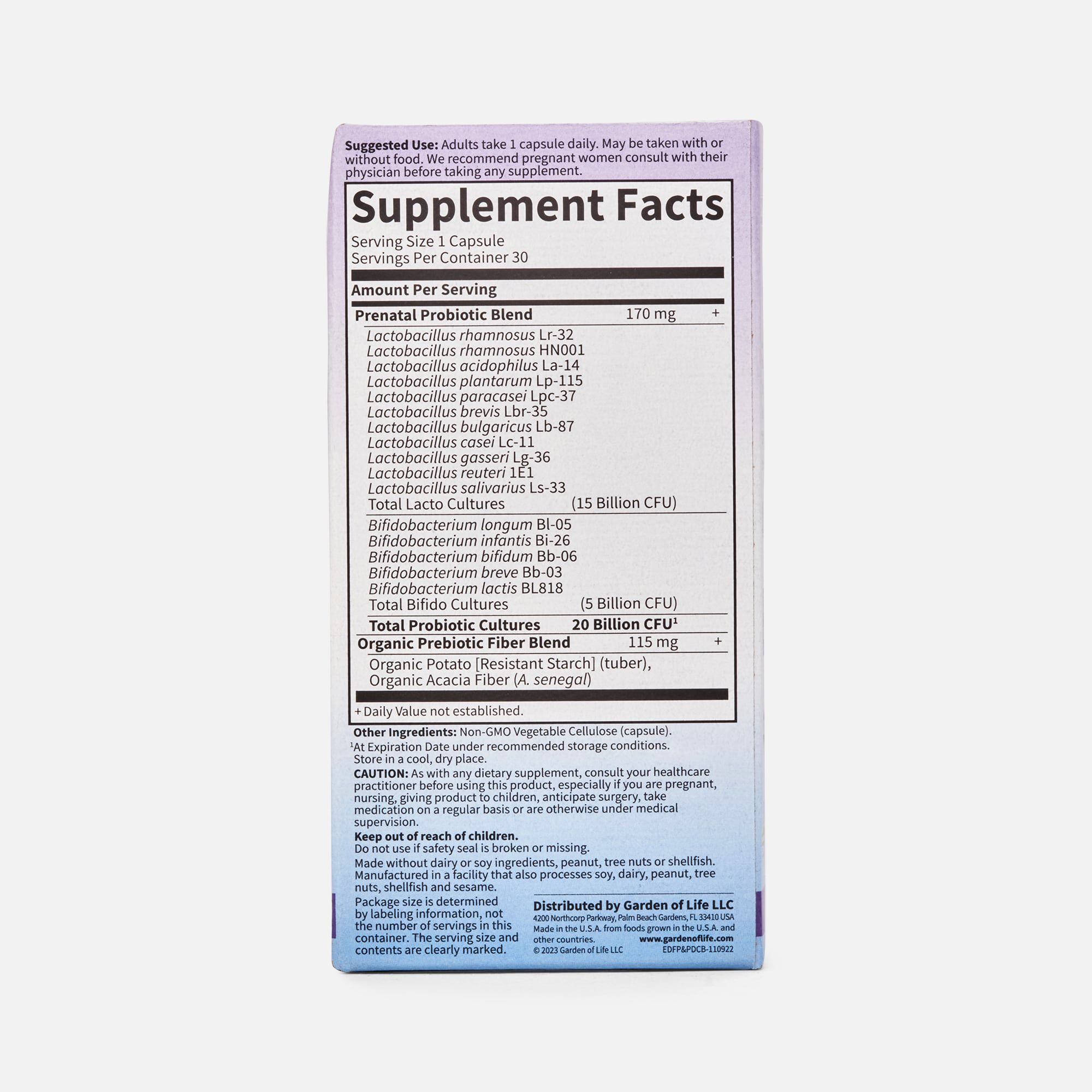 Dr. Formulated Prenatal & Postnatal Daily Care Capsules, 30 ct., , large