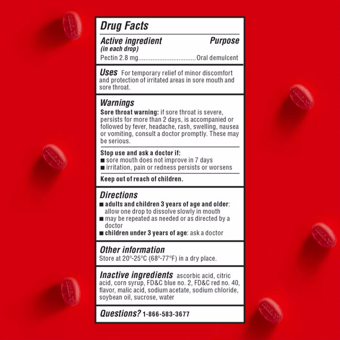 Luden's Wild Cherry Throat Drops, 90 ct. (2-Pack), , large