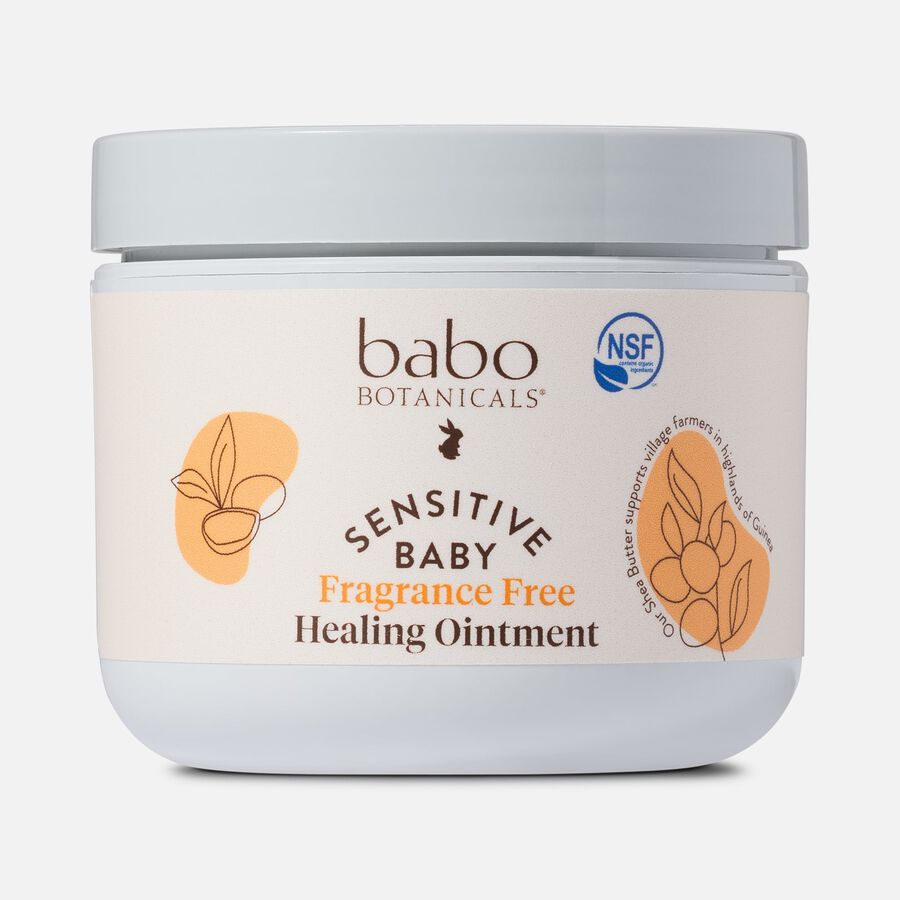 Babo Botanicals Sensitive Baby All Natural Healing Ointment, 4 oz., , large image number 0