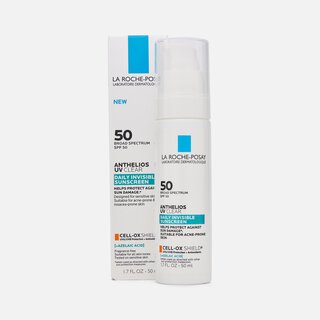 La Roche-Posay Anthelios UV Clear Daily Invisible Sunscreen, SPF 50, 1.7 fl oz.
