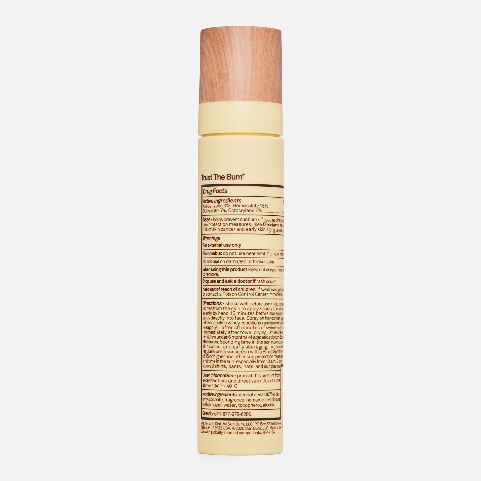 Sun Bum Face Mist, SPF 45, 3.4 oz., , large