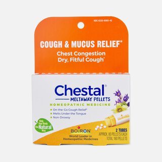 Boiron Chestal® Cold & Cough Meltaway Pellets, 160 ct.