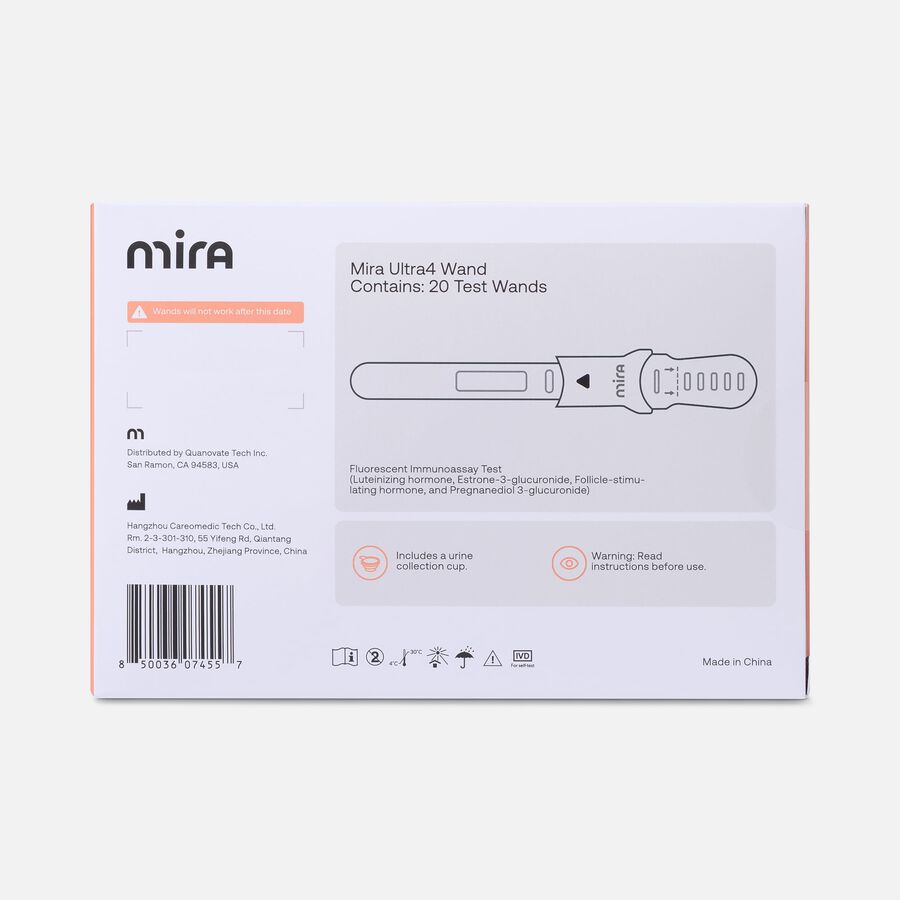 Mira Fertility Max Test Wands, 20 ct., , large image number 1