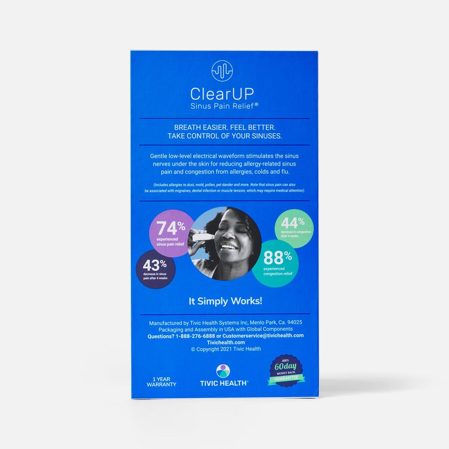 ClearUP Sinus Pain Relief Advanced Microcurrent Treatment, , large image number 4