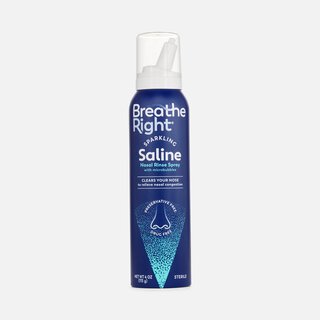 Breathe Right Sparkling Saline Nasal Rinse Spray, 4 oz.