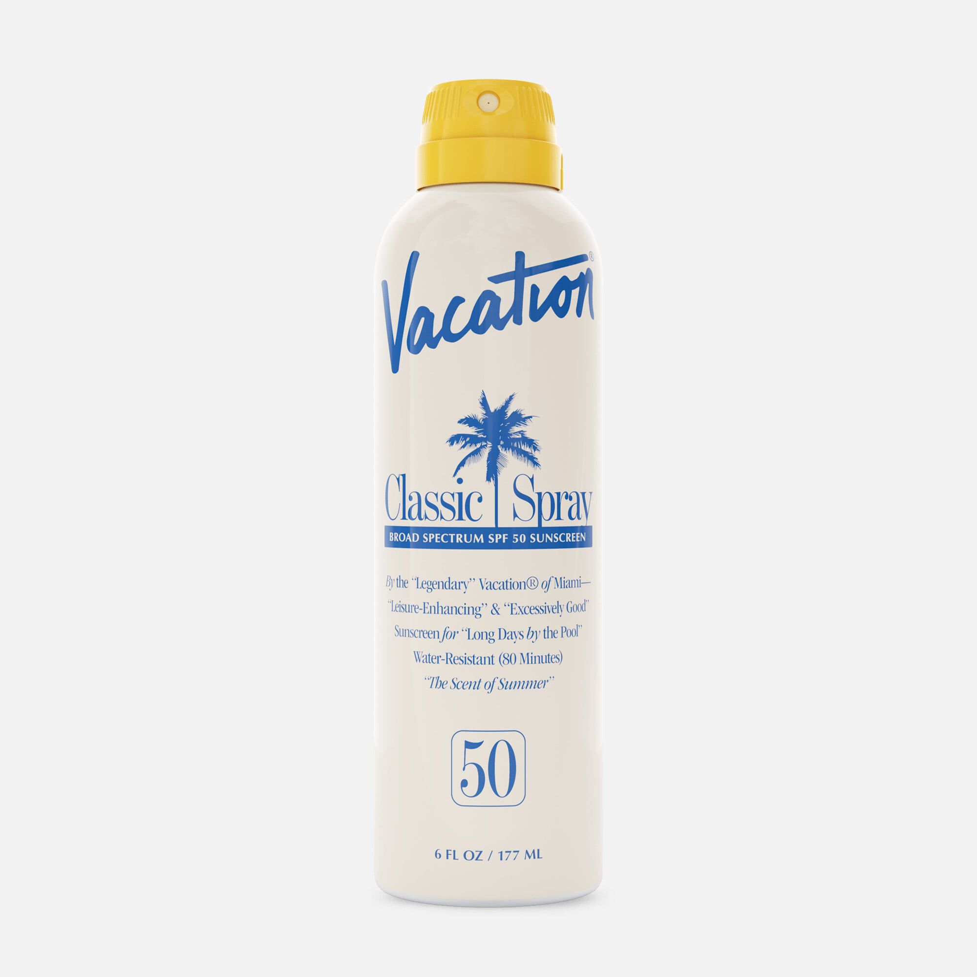 Vacation Classic Sunscreen Spray, SPF 50, 6 oz., , large