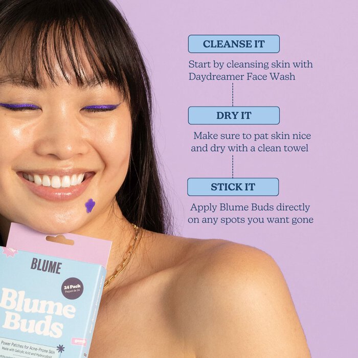 Blume Buds Power Patches for Acne Prone Skin, 24 ct., , large