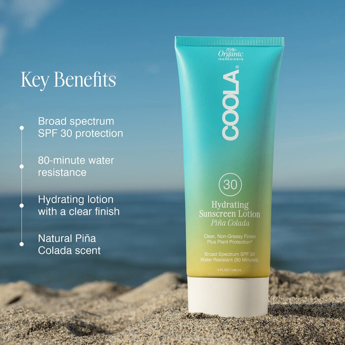 COOLA® Classic Body Organic Sunscreen Lotion, SPF 30, Pina Colada, 5 fl. oz., , large