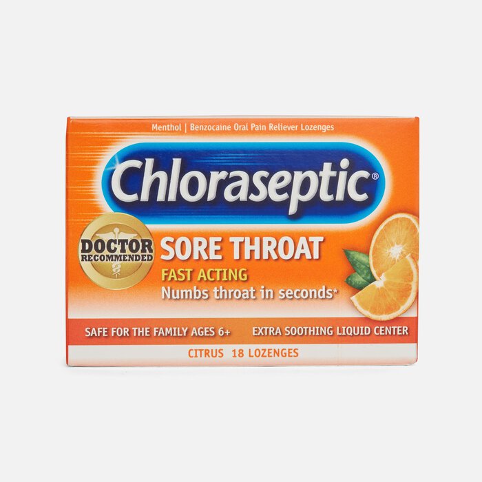 Chloraseptic Citrus Sore Throat Lozenges, 18 ct., , large