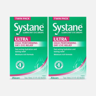 Systane Ultra Lubricating Eye Drops, 10 mL, Twin Pack (2-Pack)