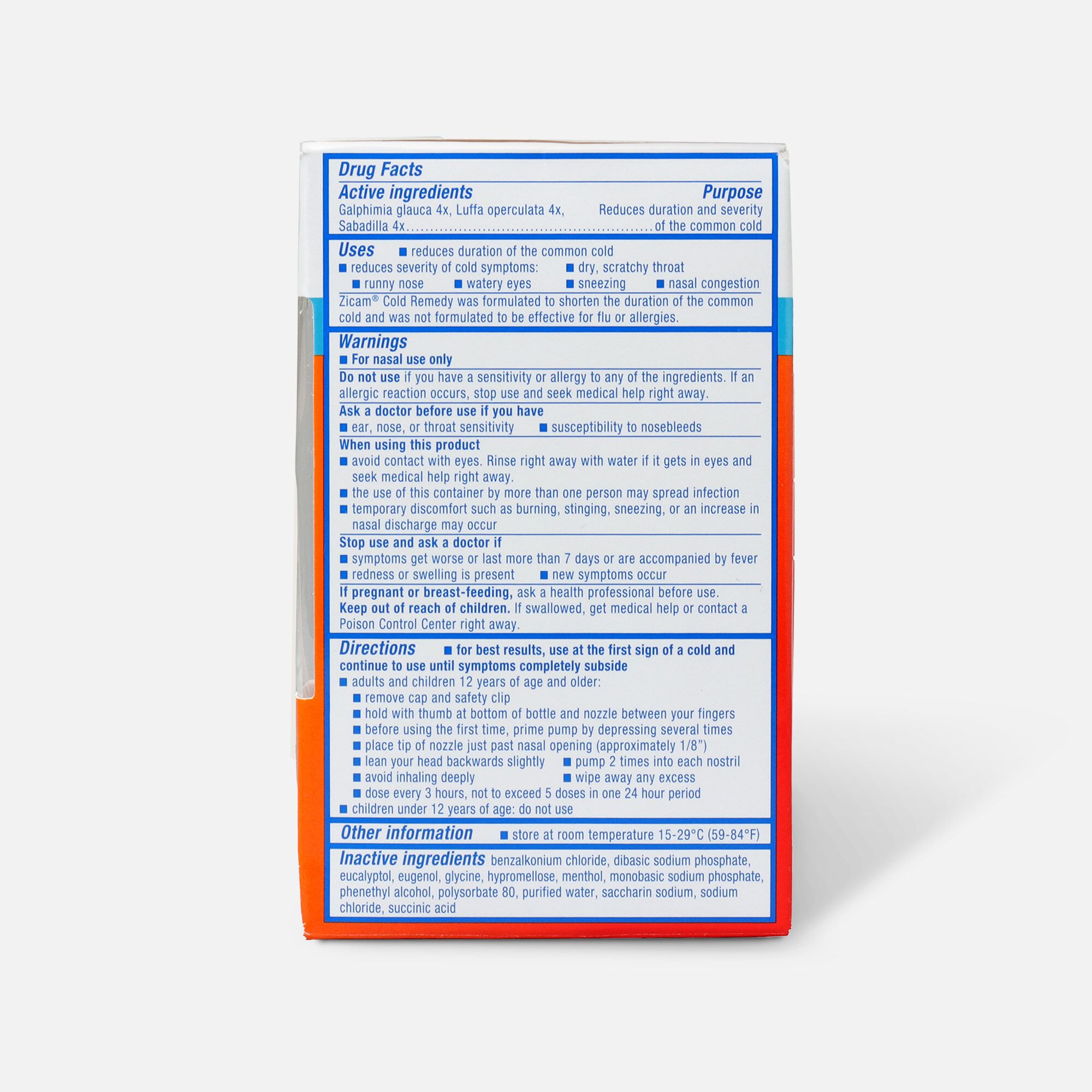 Zicam Cold Remedy Nasal Spray, .5 fl oz., , large