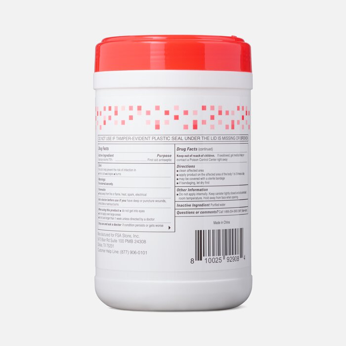 Caring Mill™ Alcohol Wipes Canister, 100 ct., , large