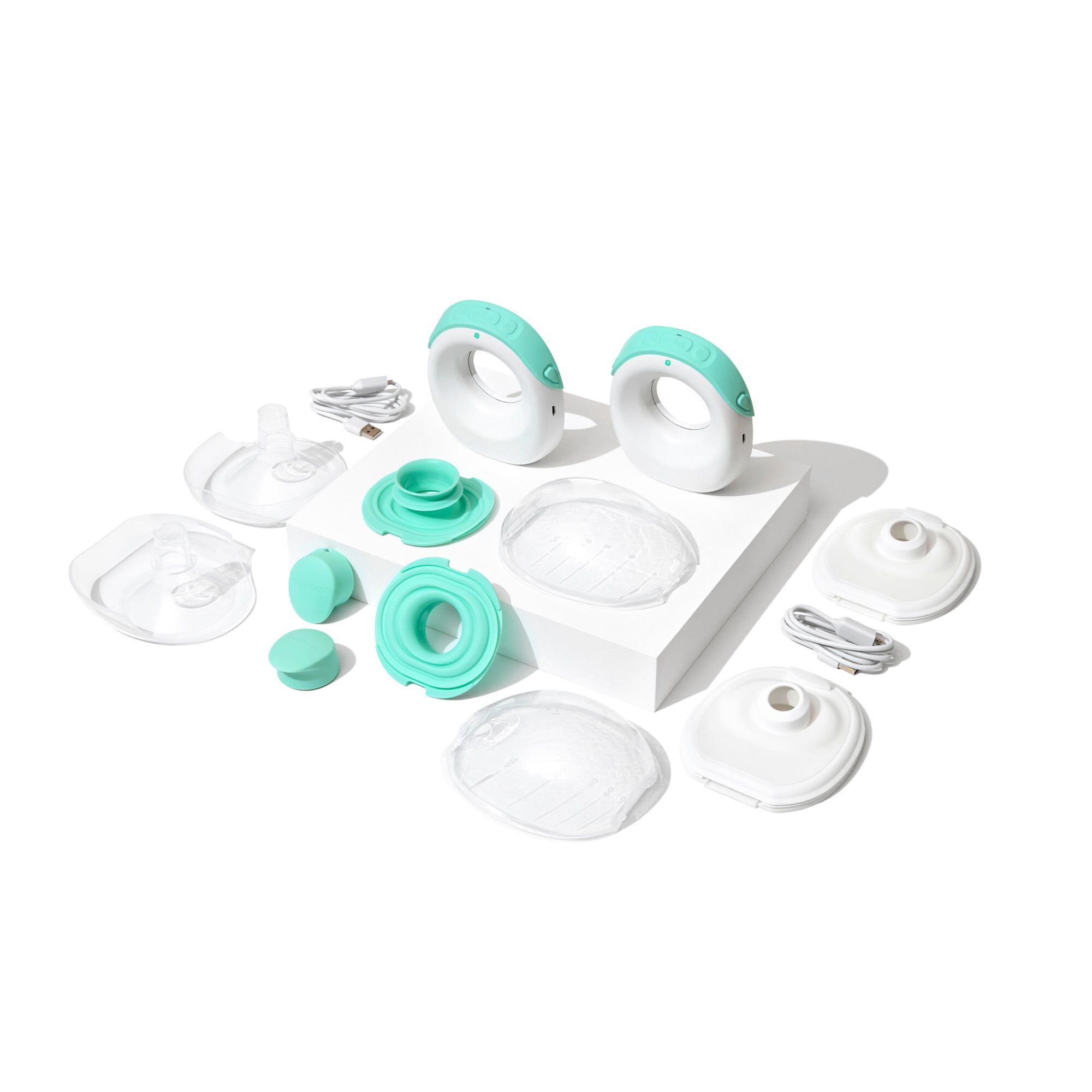 Willow Go™ Wearable Hands-Free, Cord-Free Double Electric Breast Pump, , large