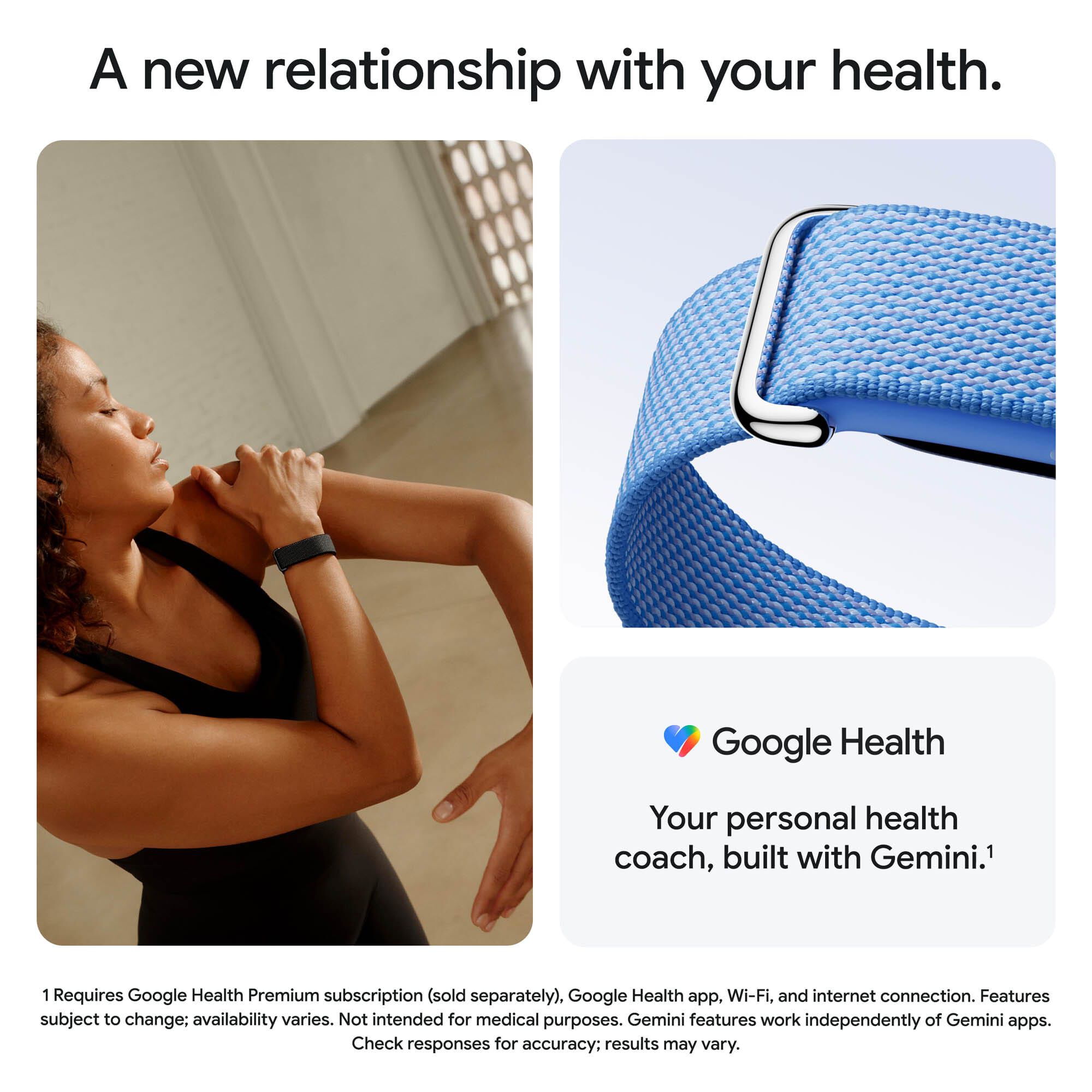 Google Fitbit Air, Screenless Fitness and Health Tracker, One Size, Lavender, large